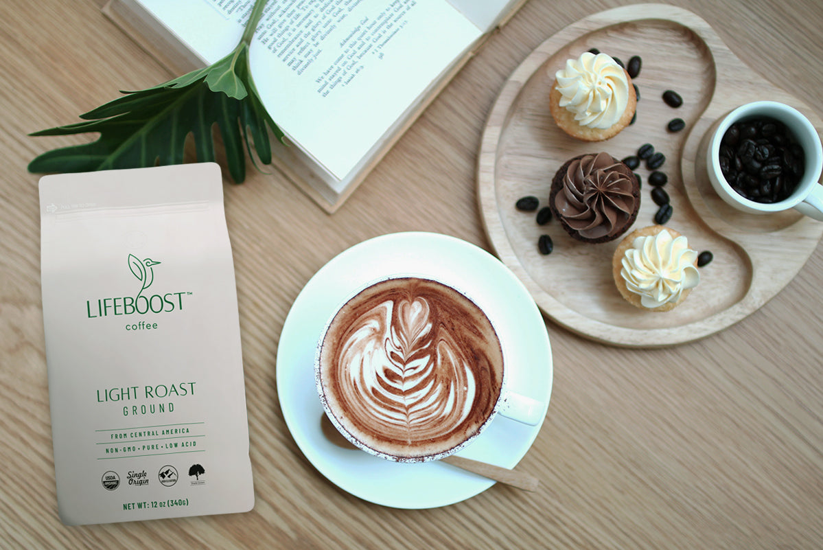 Optimist Light Roast From Lifeboost Coffee