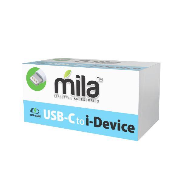 Compact Type-C to IDeivce cable - pack of 12 from Mila Lifestyle Accessories