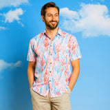 Super Stretch - Cayman Islands Hawaiian Shirt from Tropical Bros