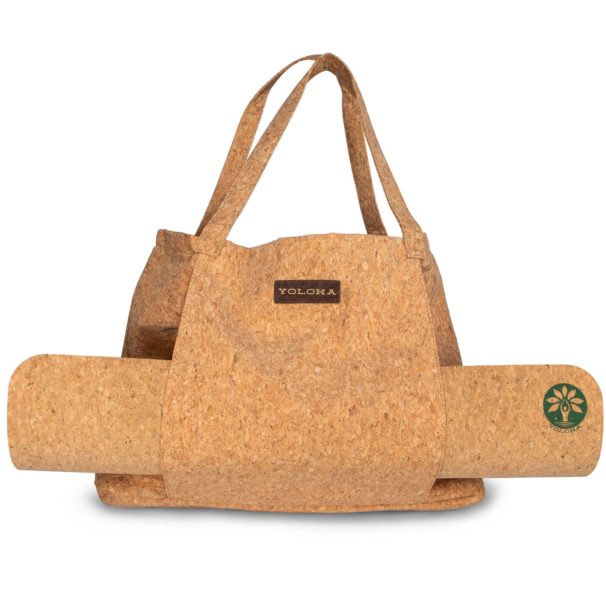 Cork Tote Bag from Yoloha Yoga