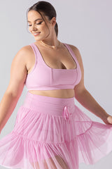 Corset Bra - Bubblegum from POPFLEX