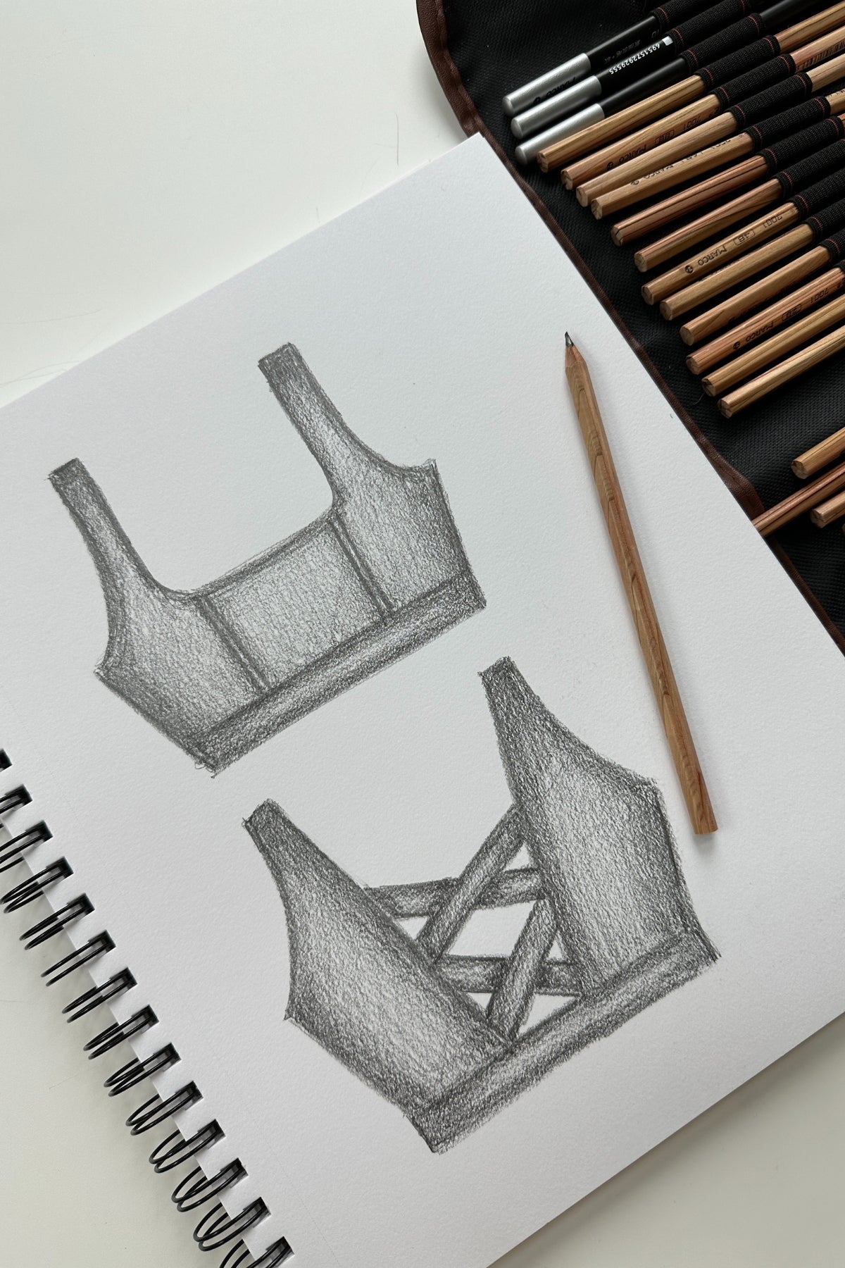 Corset Bra - Crimson from POPFLEX