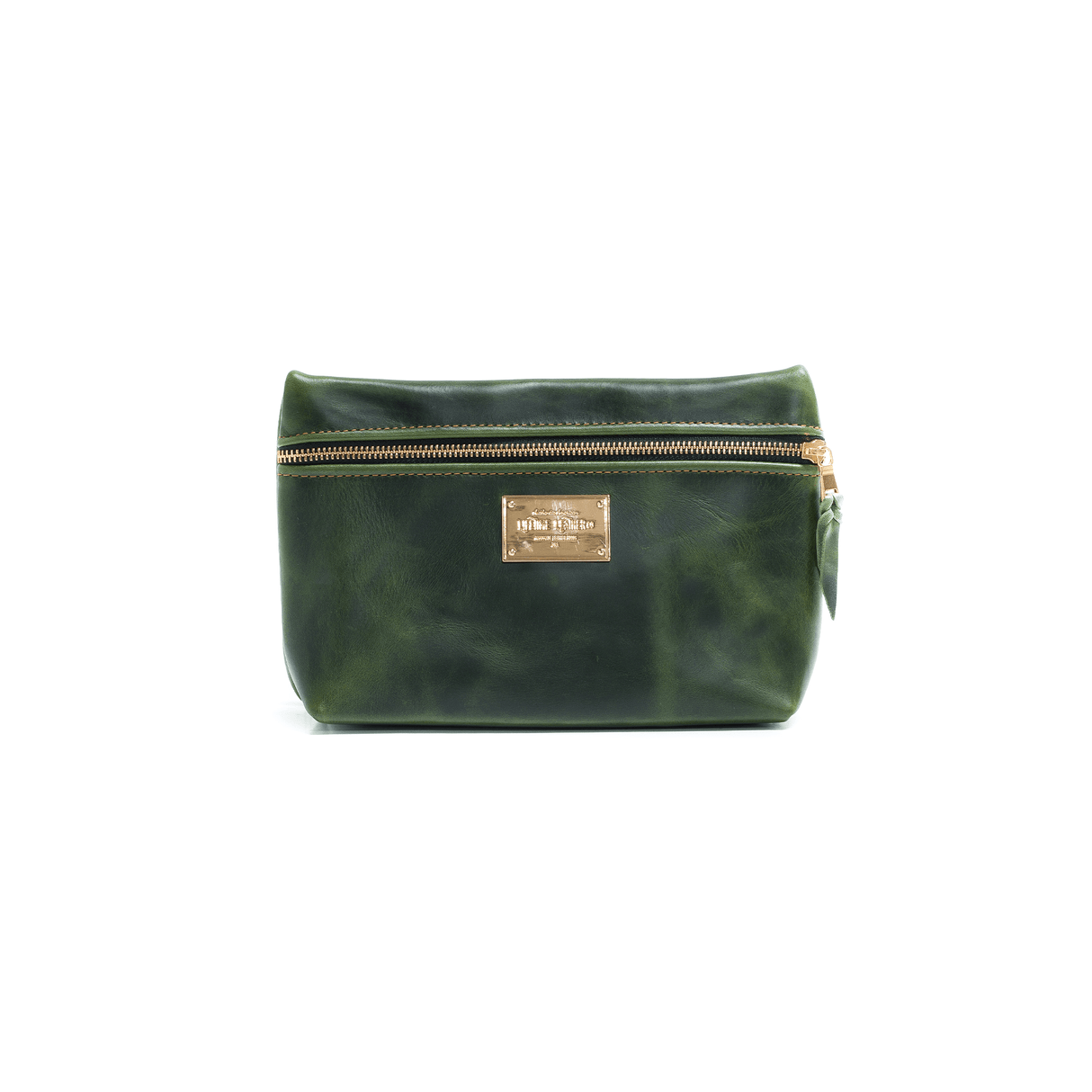 Smooth Leather Cosmetic Bag All for American from Lifetime Leather Co.