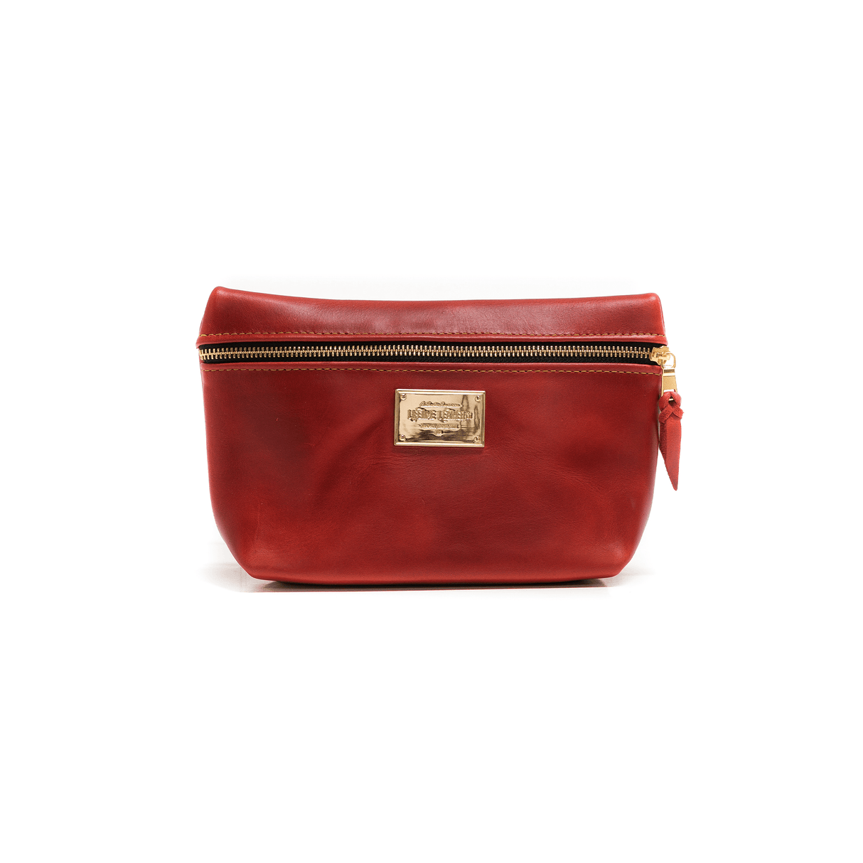 Smooth Leather Cosmetic Bag All for American from Lifetime Leather Co.