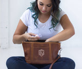 Women's Toiletry Bag All for American from Lifetime Leather Co.