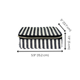Cosmetics/Trinket Box, Striped From Bag-all