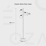 Cosmic Glow Floor Lamp From Ozarké