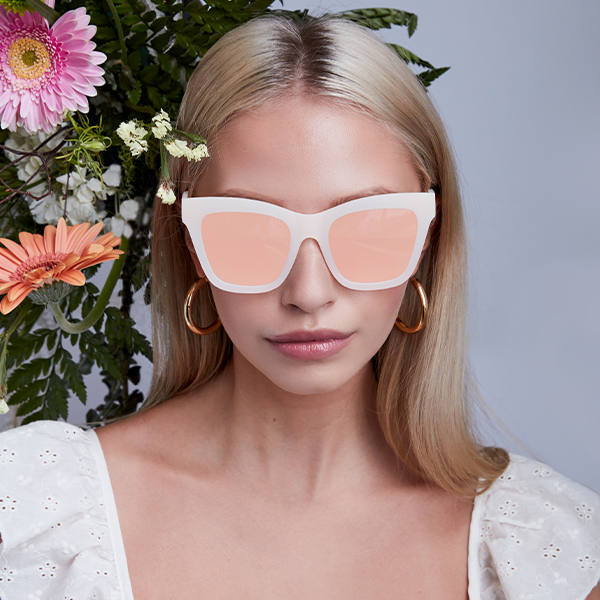 Cosmo - White Rose gold From TopFoxx
