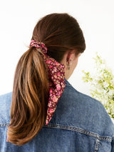 Cottage Rose Scarf Scrunchie from Ash & Rose