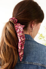 Cottage Rose Scarf Scrunchie from Ash & Rose