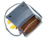 Cottontail - Deep Blue Vegan Leather Bag from Gunas New York
