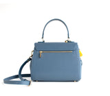 Cottontail - Deep Blue Vegan Leather Bag from Gunas New York