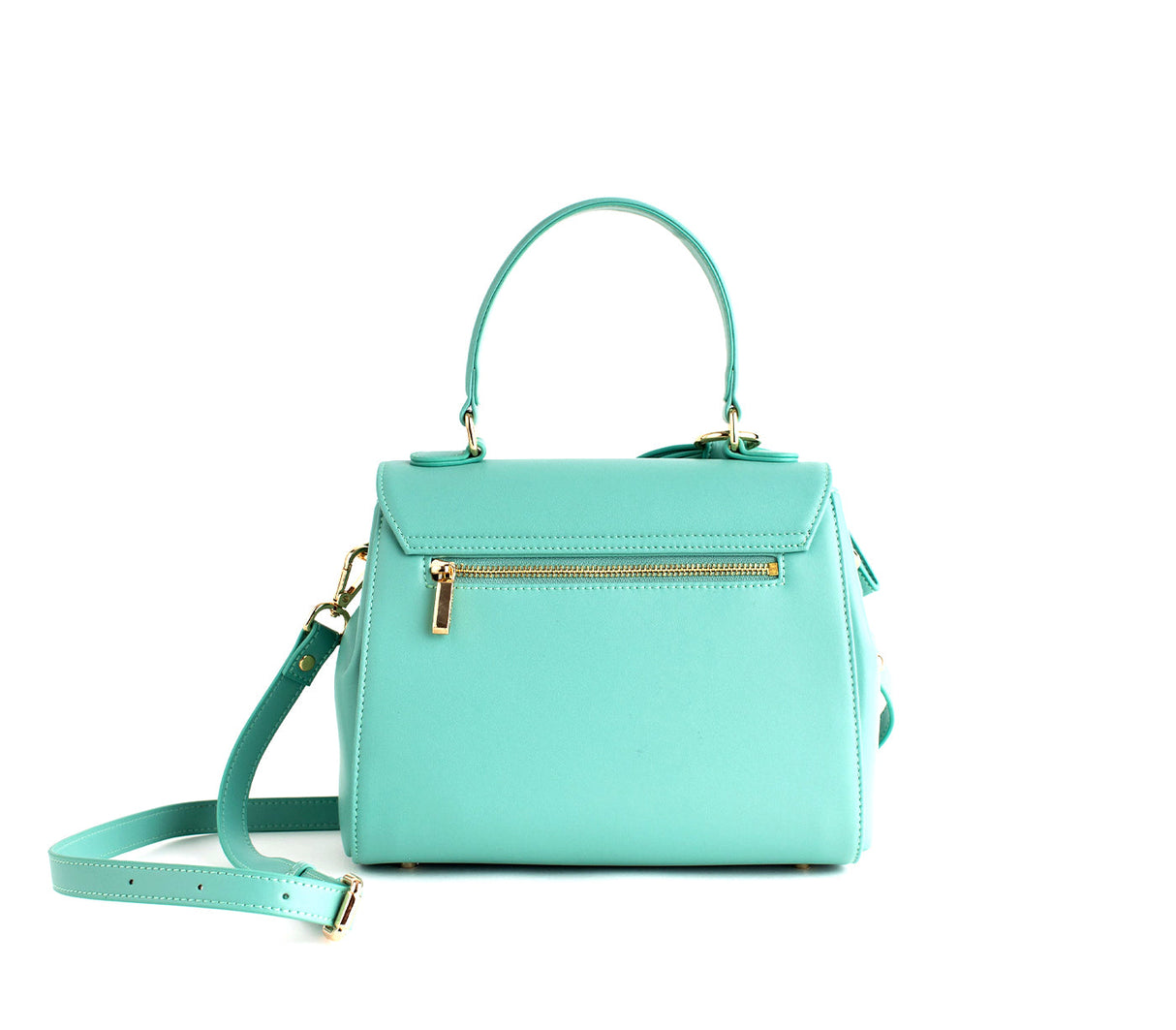 Cottontail - Cyan Vegan Leather Bag from Gunas New York