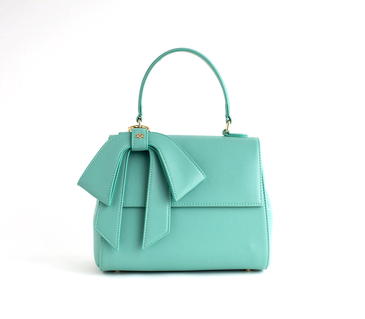 Cottontail - Cyan Vegan Leather Bag from Gunas New York