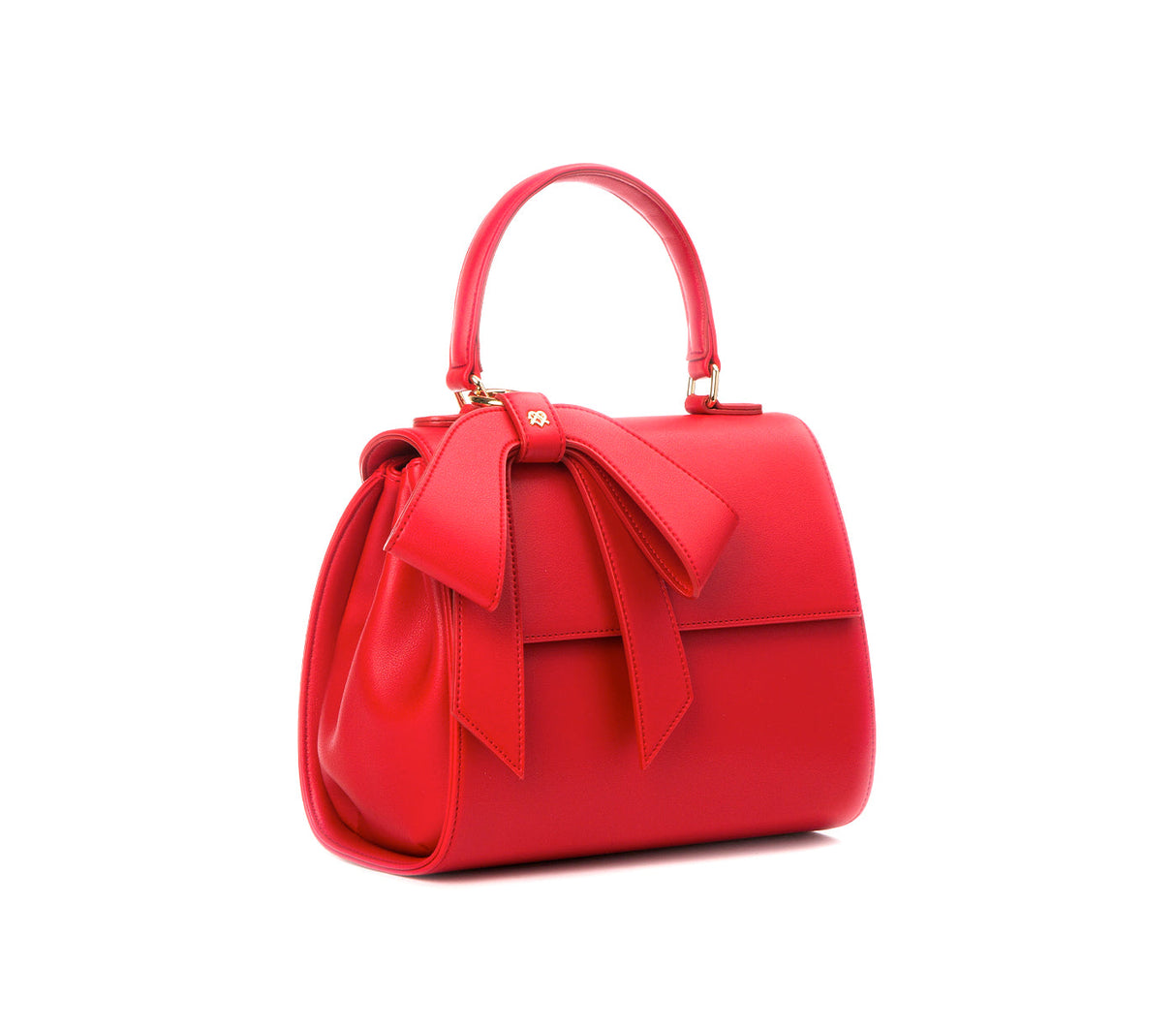 Cottontail - Red Vegan Leather Bag from Gunas New York