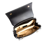 Cottontail - Black Vegan Leather Bag from Gunas New York