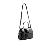 Cottontail - Black Vegan Leather Bag from Gunas New York