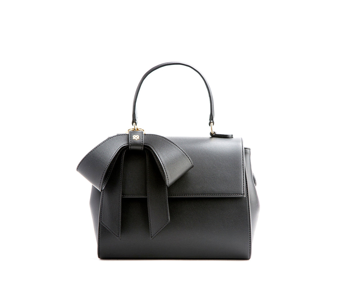 Cottontail - Black Vegan Leather Bag from Gunas New York