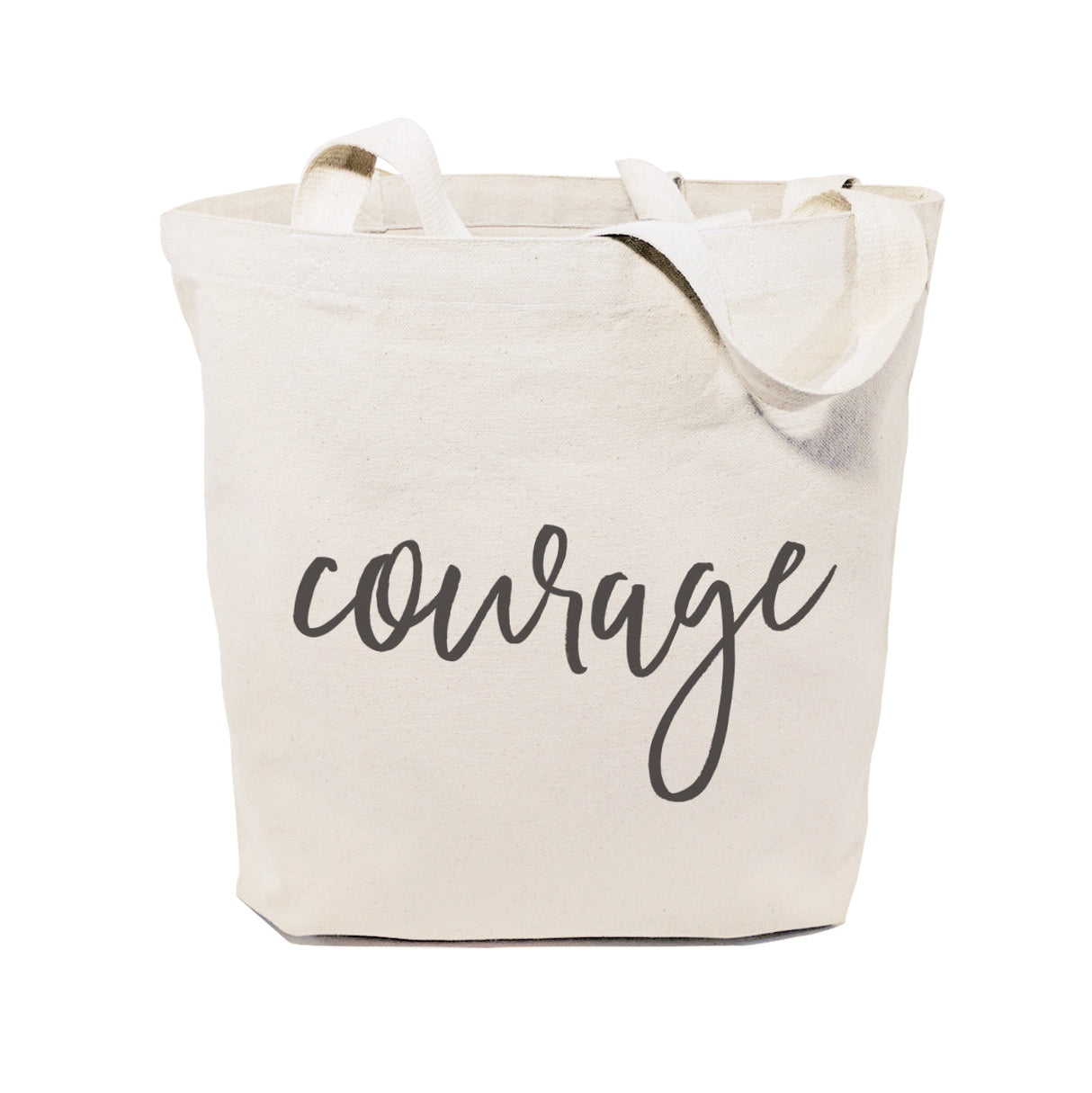 Courage Gym Cotton Canvas Tote Bag from The Cotton & Canvas Co.