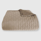 Bamboo Quilted Coverlet- Champagne - Final Sale/No Returns from BedVoyage
