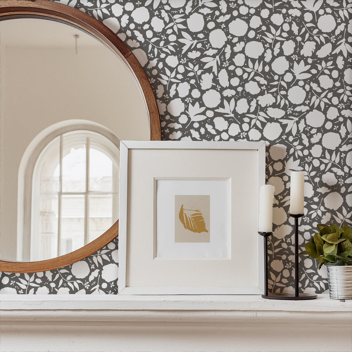 Brea Wallpaper by Mackenzie Nelson from Loomwell Home Goods