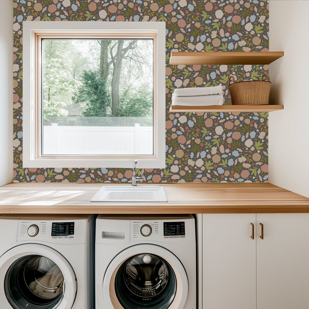 Brea Wallpaper by Mackenzie Nelson from Loomwell Home Goods