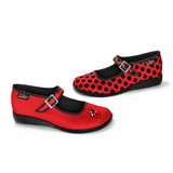 Chocolaticas® Ladybug Women's Mary Jane Flat from Hot Chocolate Design
