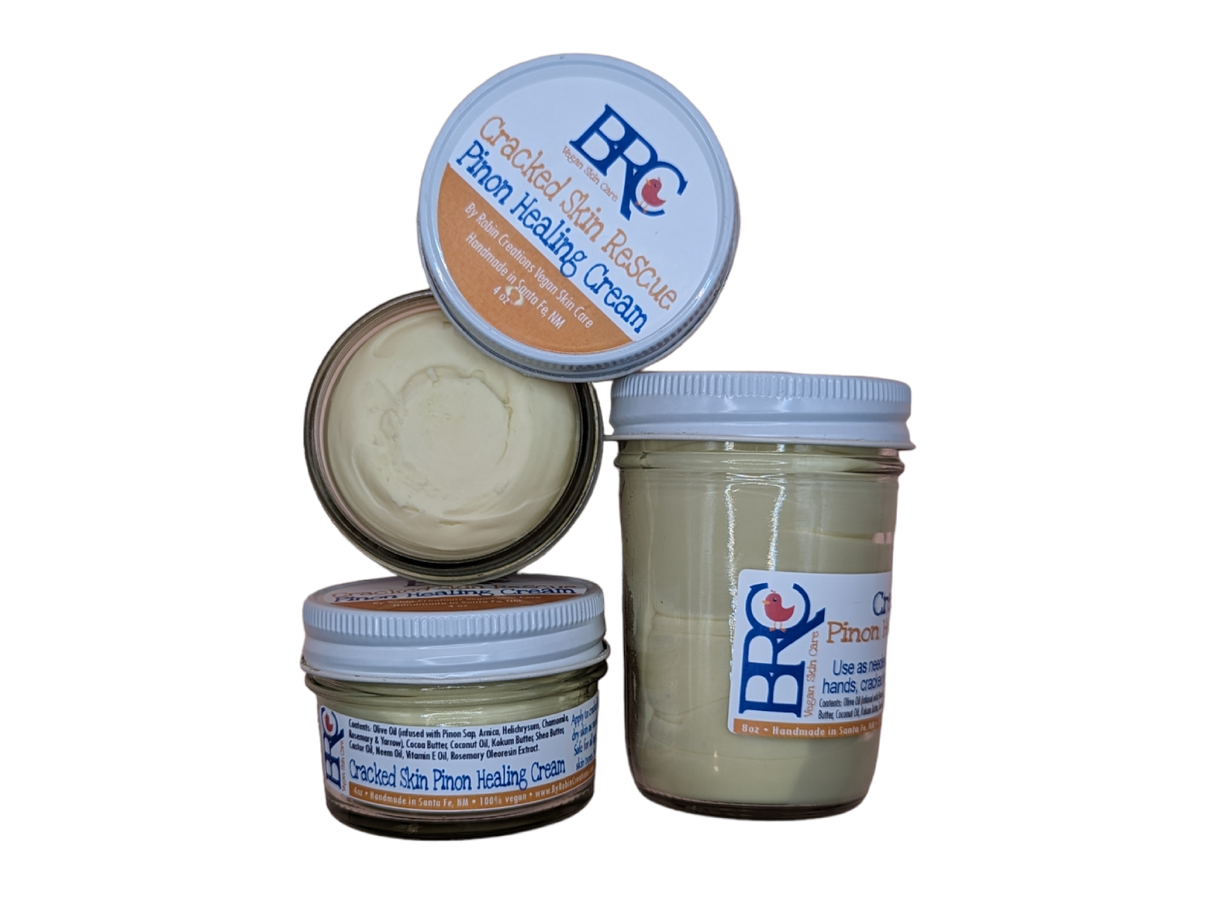 Cracked Skin Rescue Pinon Healing/Eczema Cream from By Robin Creations