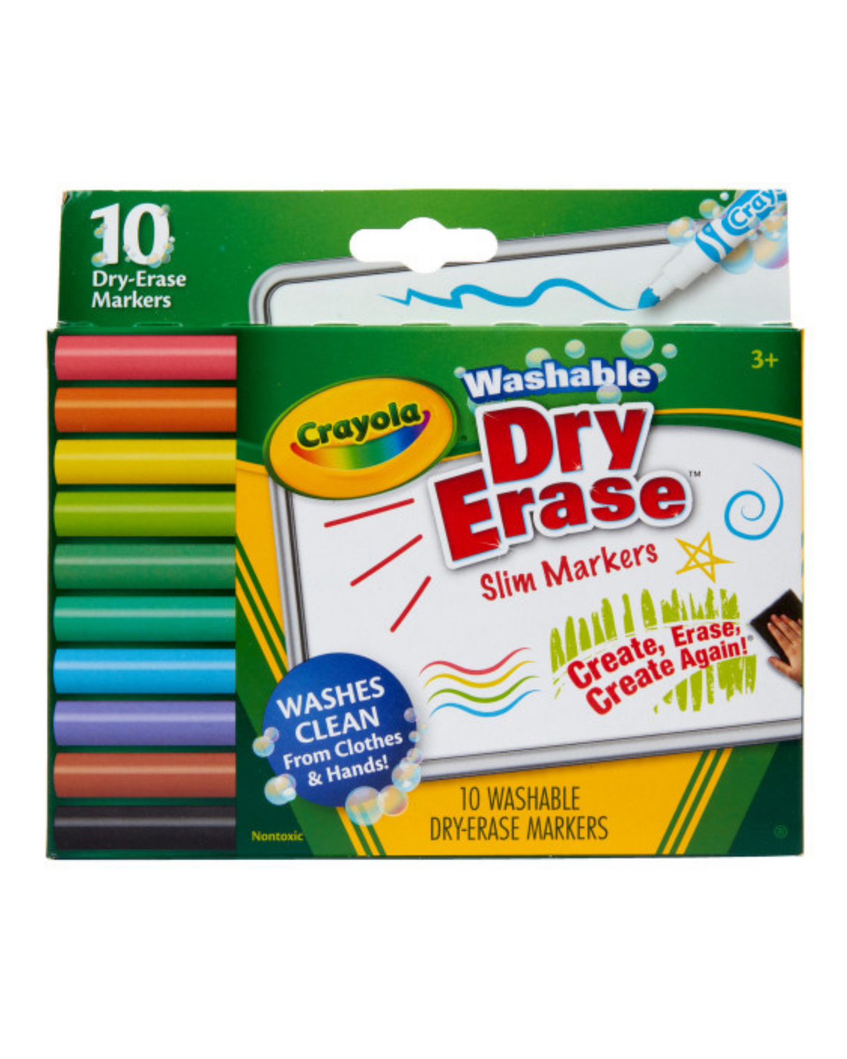 Crayola Washable Dry-Erase Markers (10 pack) from UnbuckleMe®