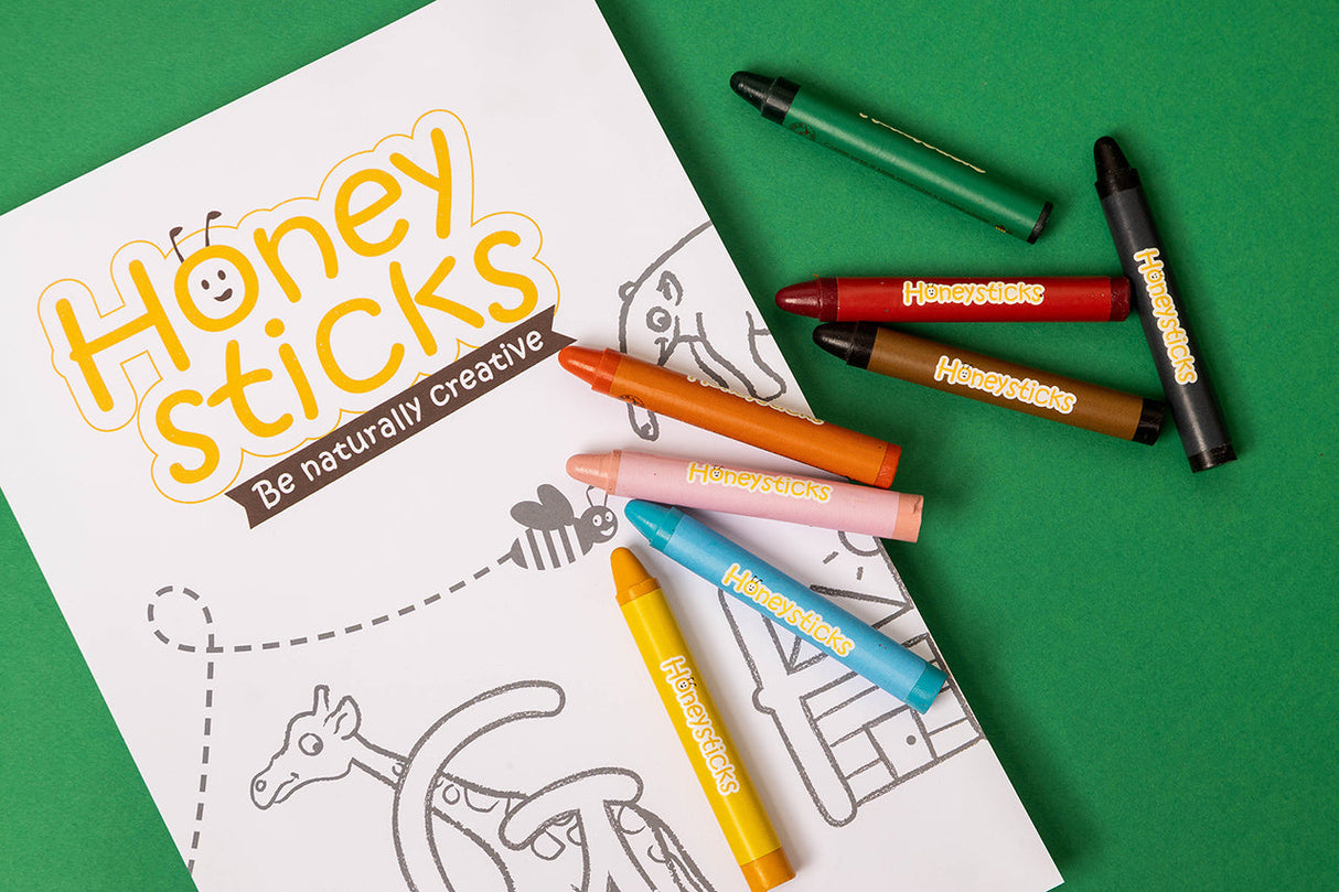 Jumbo Posters and Crayons Activity Set from Honeysticks USA