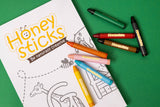 Jumbo Posters and Crayons Activity Set from Honeysticks USA