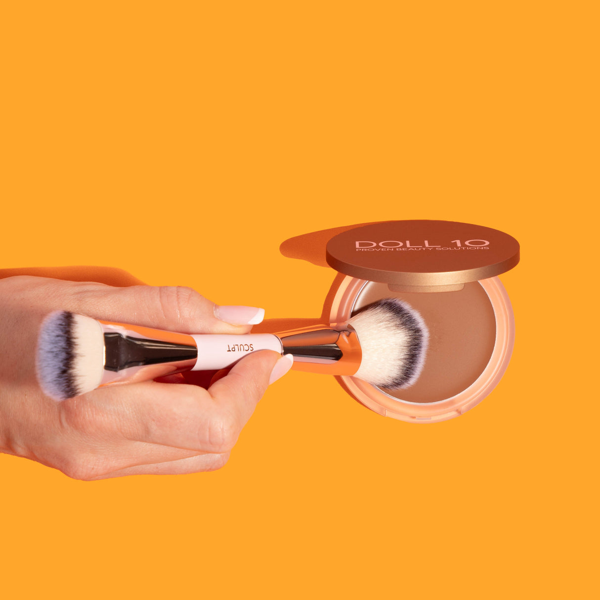 Fresh Squeezed Vitamin Infused Solid Serum Bronzer from Doll 10