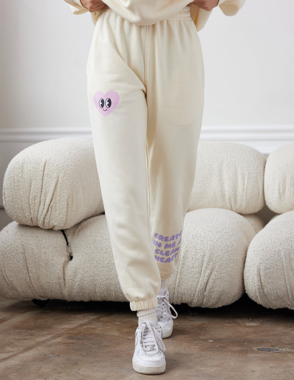 Create in Me a Clean Heart Unisex Sweatpant from Elevated Faith