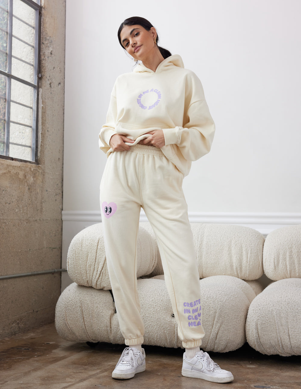 Create in Me a Clean Heart Unisex Sweatpant from Elevated Faith