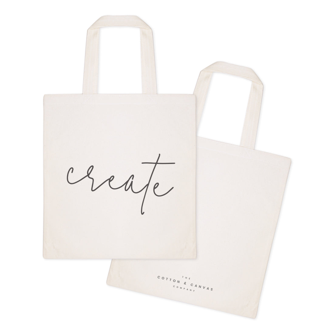 Create Gym Cotton Canvas Tote Bag from The Cotton & Canvas Co.
