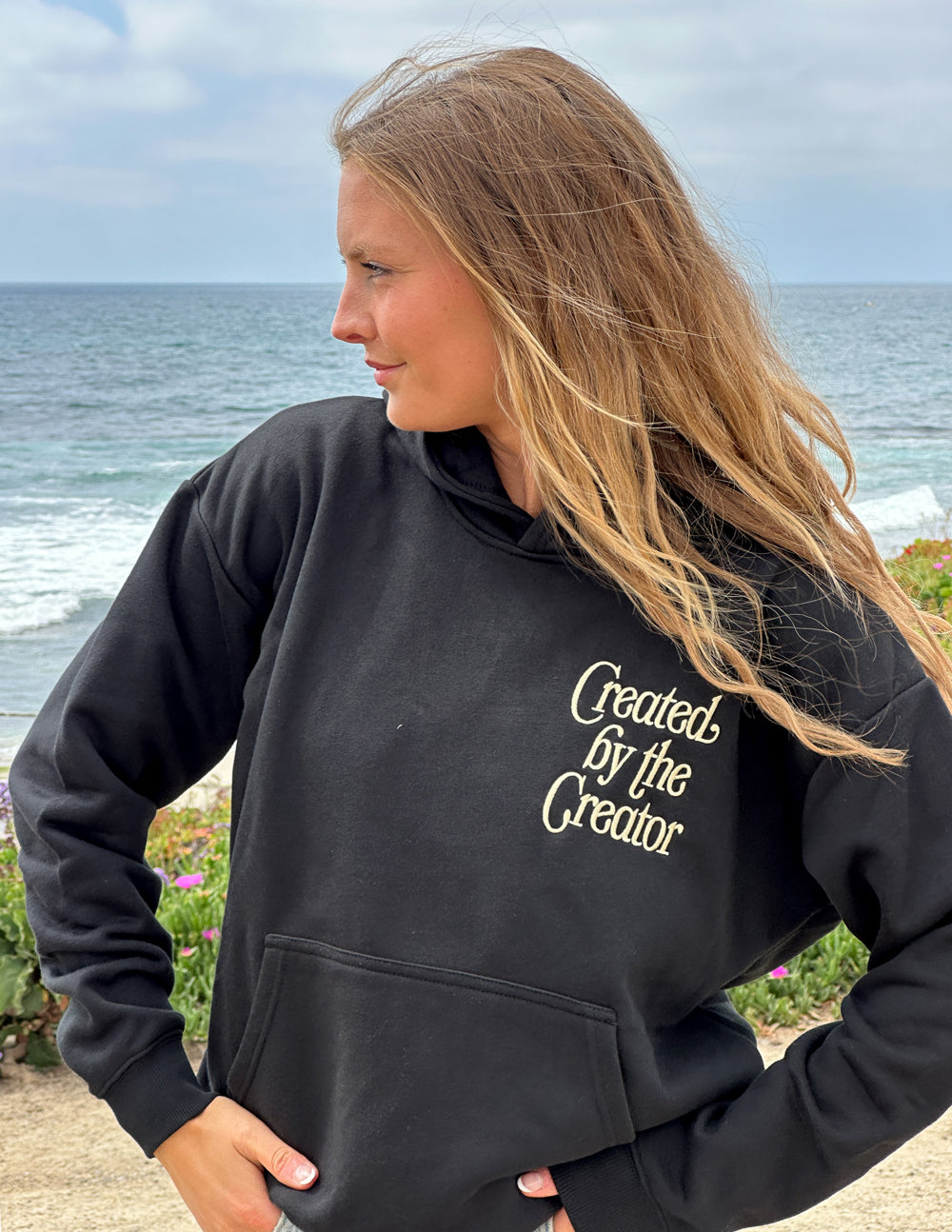 Created by the Creator Unisex Hoodie from Elevated Faith