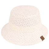 C.C Lace Pattern Bucket Hat from Madeline Love