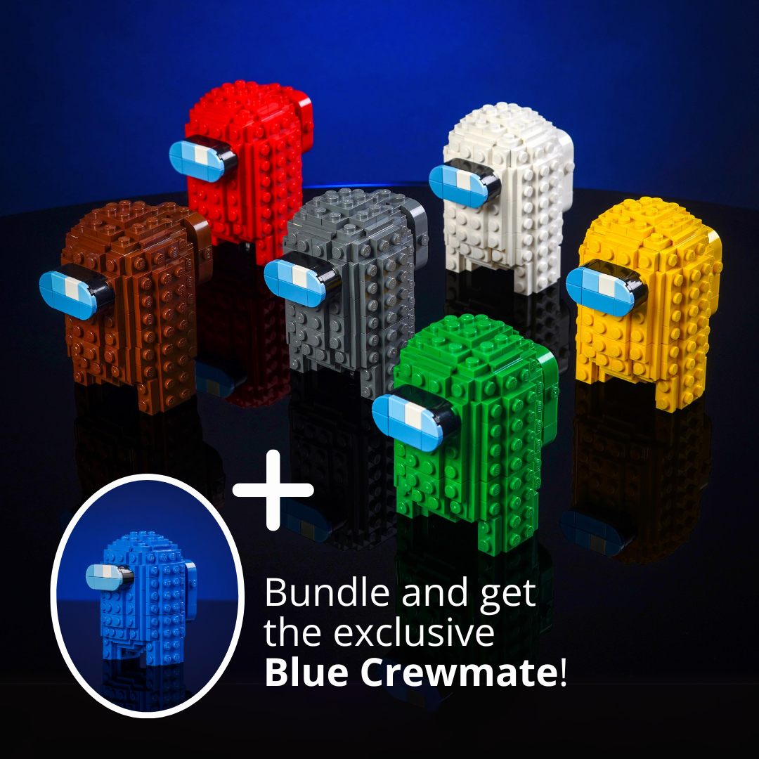 Crewmates and Imposters from Bricker Builds