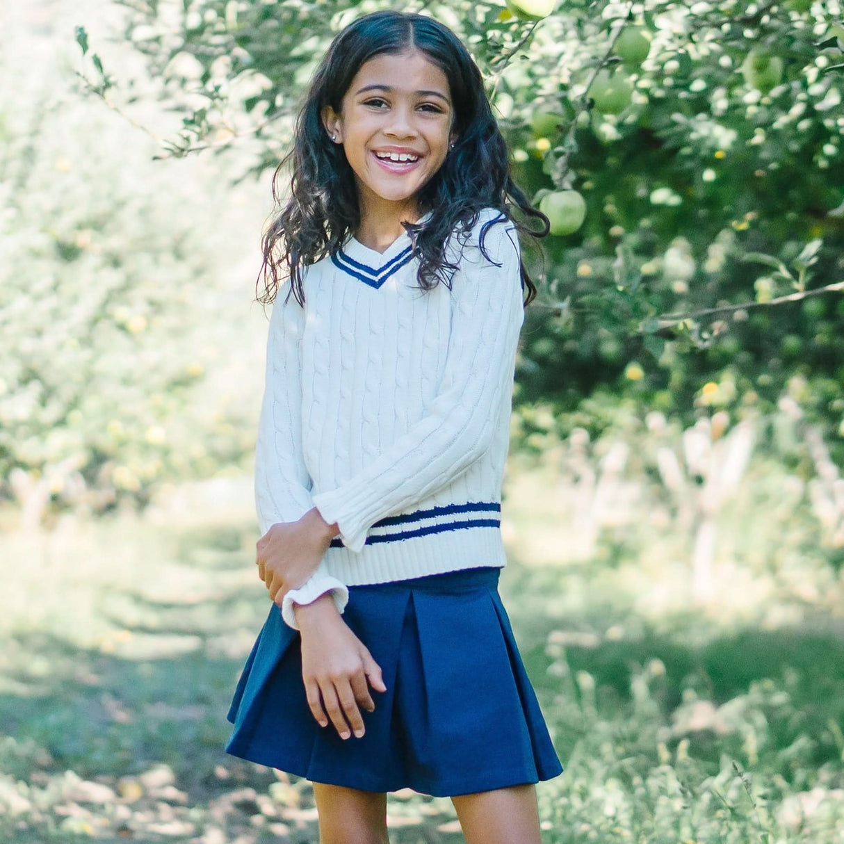 Ruffle Cuff Cricket Sweater - Baby from Hope & Henry