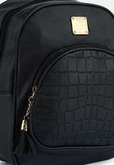 Croc Patterned Mini Backpack from London Rag International