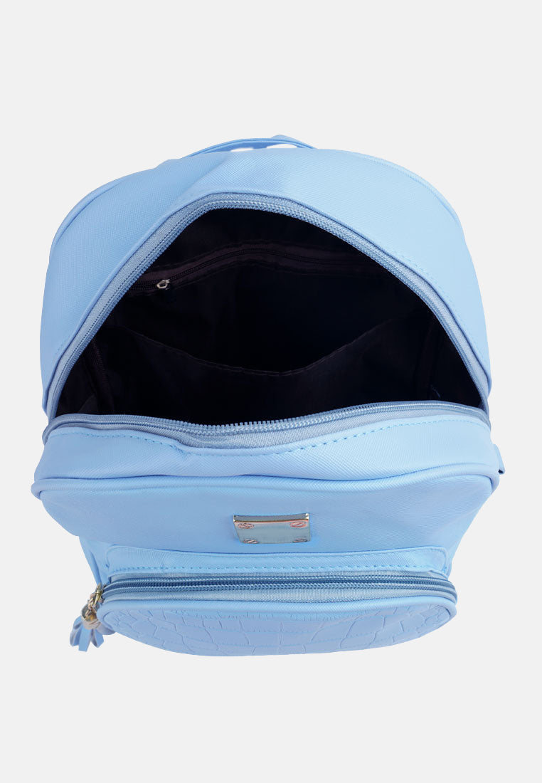 Croc Patterned Mini Backpack from London Rag International