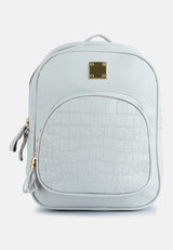 Croc Patterned Mini Backpack from London Rag International