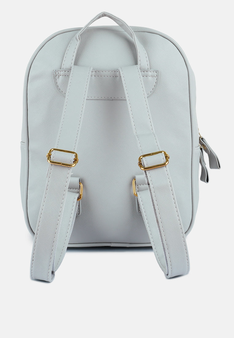 Croc Patterned Mini Backpack from London Rag International
