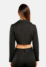 Cropped Tailored Blazer from London Rag International from London Rag International