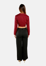 Cropped Tailored Blazer from London Rag International from London Rag International