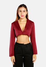 Cropped Tailored Blazer from London Rag International from London Rag International