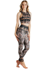 YD Legging - Espresso Yourself from Yoga Democracy