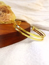 Crossed Branches Cuff Bracelet from Ash & Rose