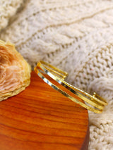 Crossed Branches Cuff Bracelet from Ash & Rose