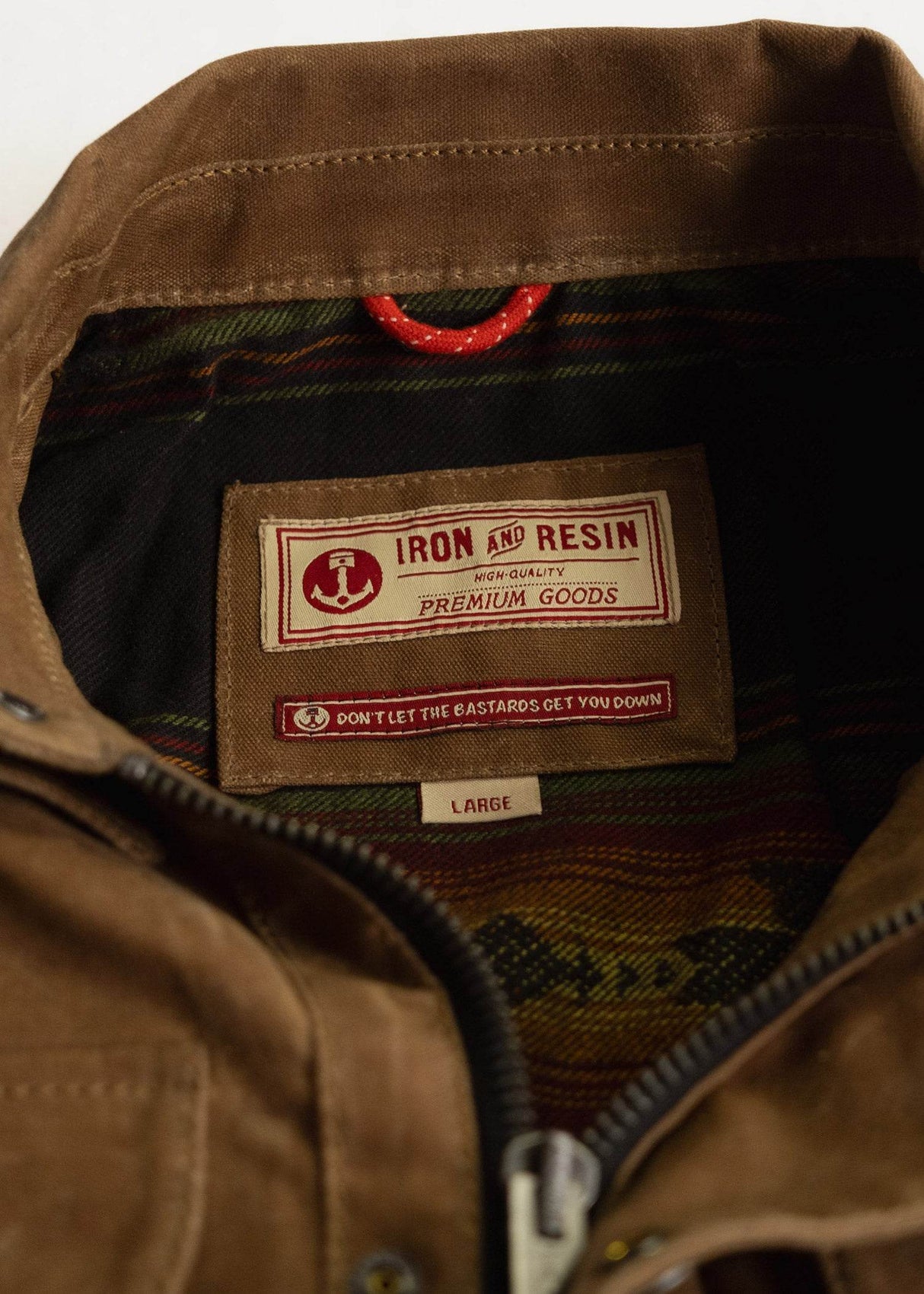 Cruiser Jacket - Raymond Waxed Canvas from Iron & Resin